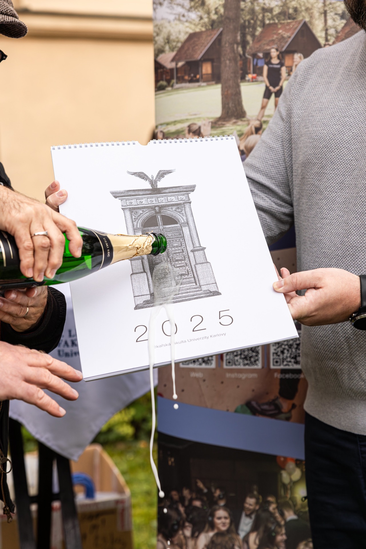 Křest kalendáře, který ilustroval Lukáš Kejha